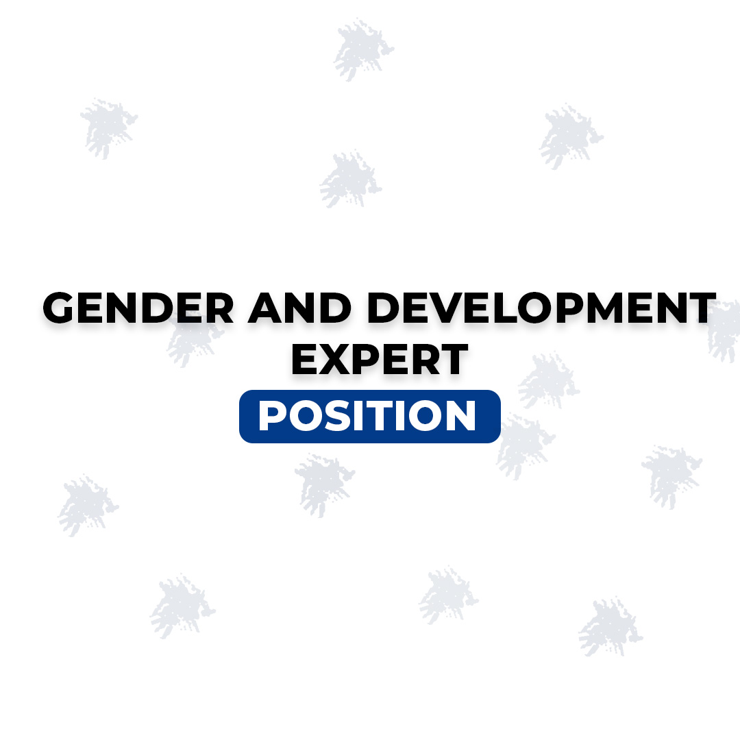 Gender and Development Expert Position